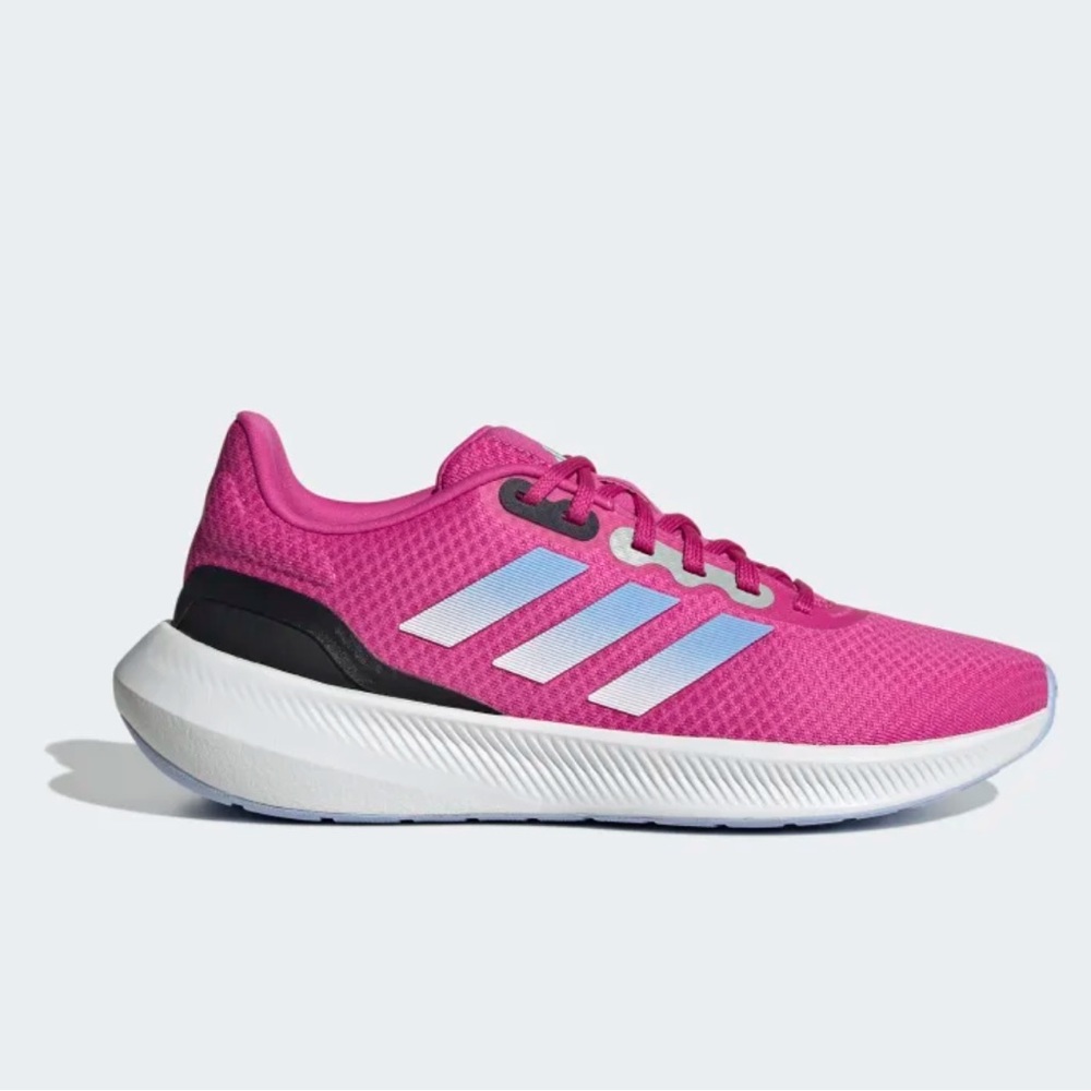 ADIDAS RUNFALCON WIDE 3 RUNNING SHOES SIZE 8 WIDE NIB 🏃🏻‍♀️ - Picture 3 of 4